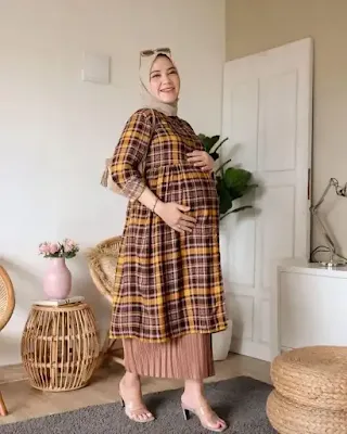 فساتين حوامل محجبات